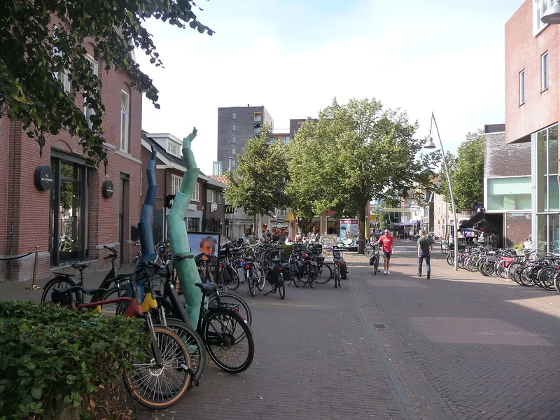 Bevrijdingsplein in het centrum van Ede